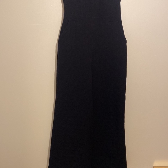EVA FRANCO ANTROPOLOGIE BLACK CHARLEY JUMPSUIT . Size S - Picture 6 of 13